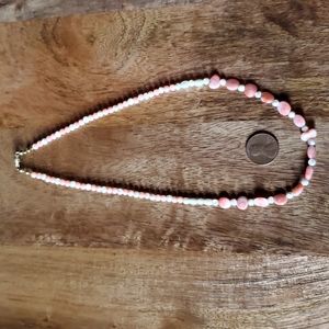 Pink&White Necklace